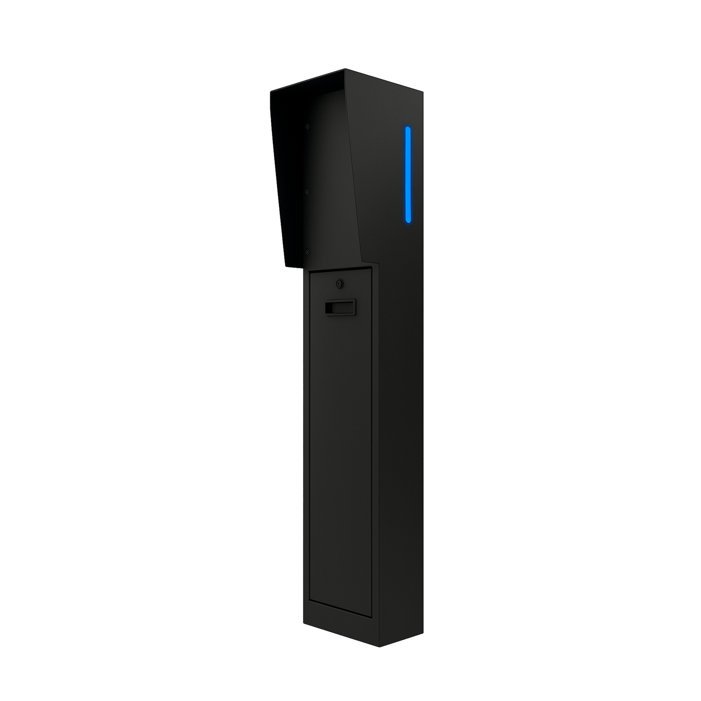 Totem Slim com cofre Saída. Frontal 240mm (Caminhão)